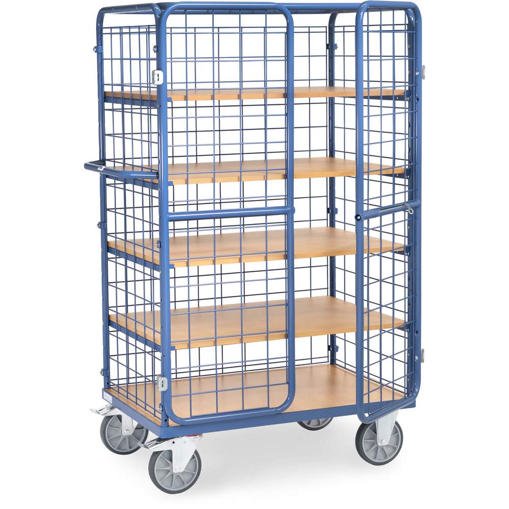 Etagenwagen 5 Etagen 1000 x 700 mm Tragkraft 600 kg - Fetra 8582-3DE