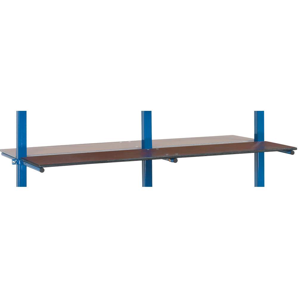 Etagenboden mit PVC-Oberfläche 1600 x 370 mm für Tragarmwagen - Fetra E4625-1ET