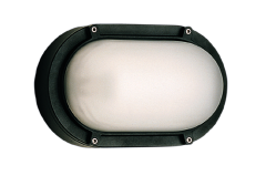 Glamox 4021663. Dekorative Leuchten ALFA OVAL 40-21 LED 1000 HF 840 BLACK