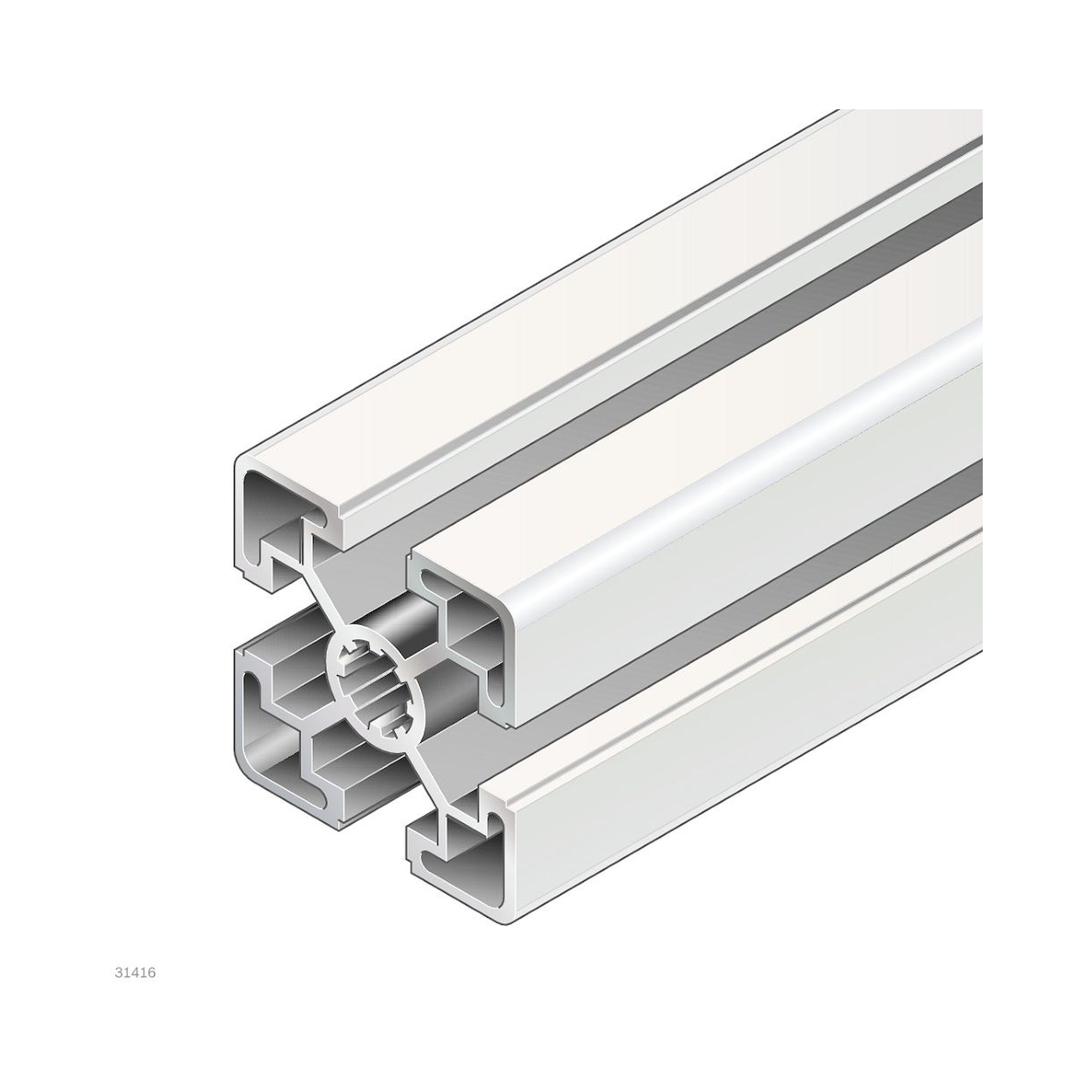 Bosch Rexroth 3842517200. Strebenprofil, 45X45L R 20X5600mm