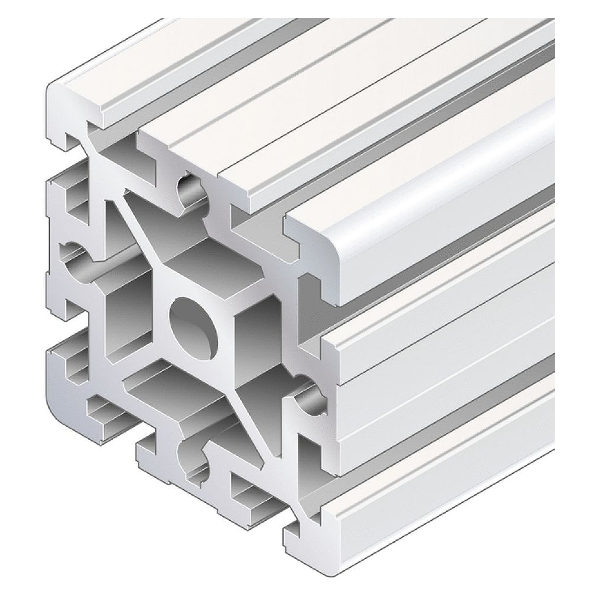 Strut Profile 90x90 F2/F2, Anodized Aluminum, 1000 mm - Bosch Rexroth 3842990507-1000