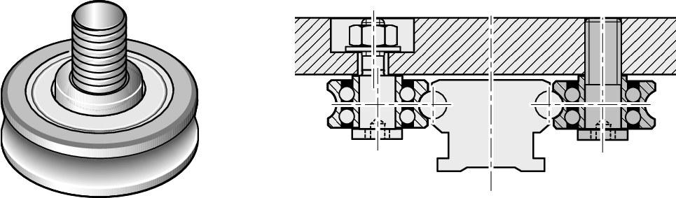 Laufrolle 20 - Bosch Rexroth R190011901