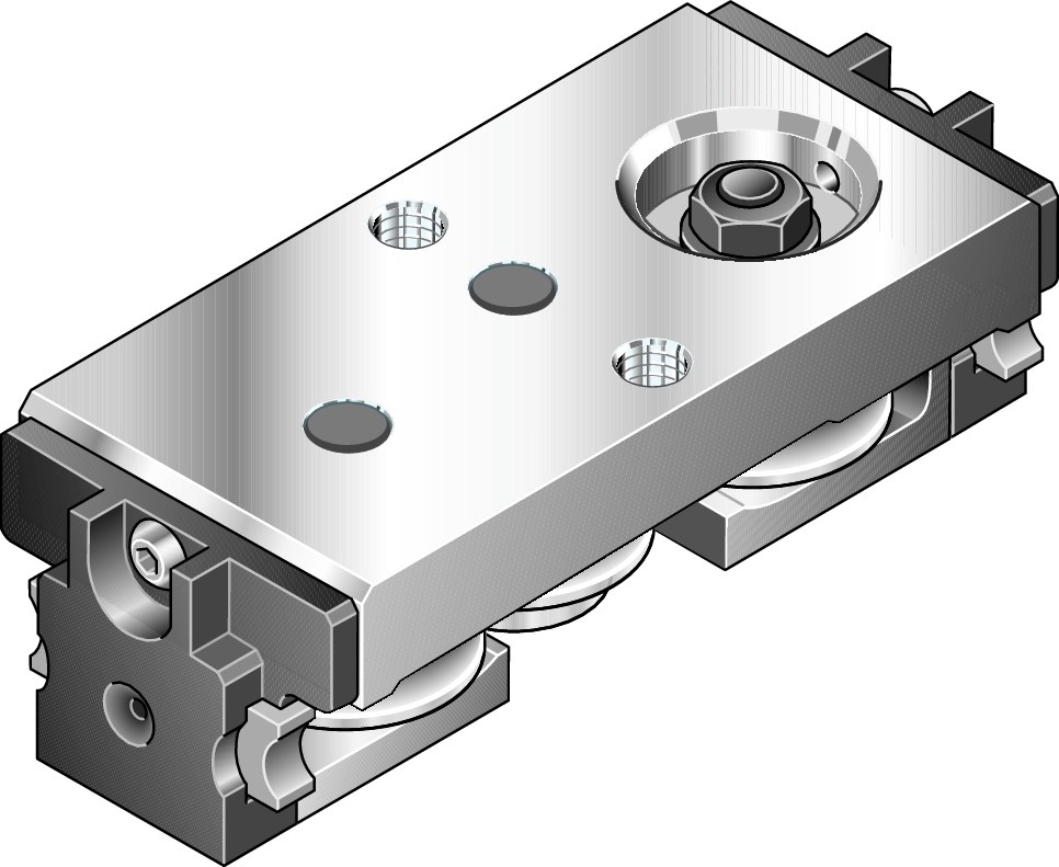 Lr Wagen U-FORM AL LWA-020-SNS-FN-E-0 - Bosch Rexroth R190511900
