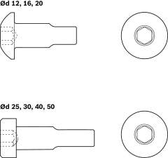 Flachkopfschraube M4X8,45-10.9 - Bosch Rexroth R342900801