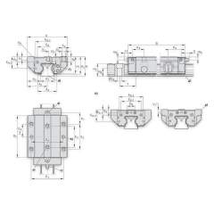 Rollenwagen RWD-035-FLS-C2-U-2-LS - Bosch Rexroth R185332925