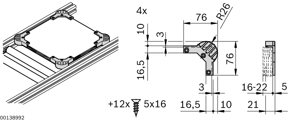 Maßzeichnung 3842536054