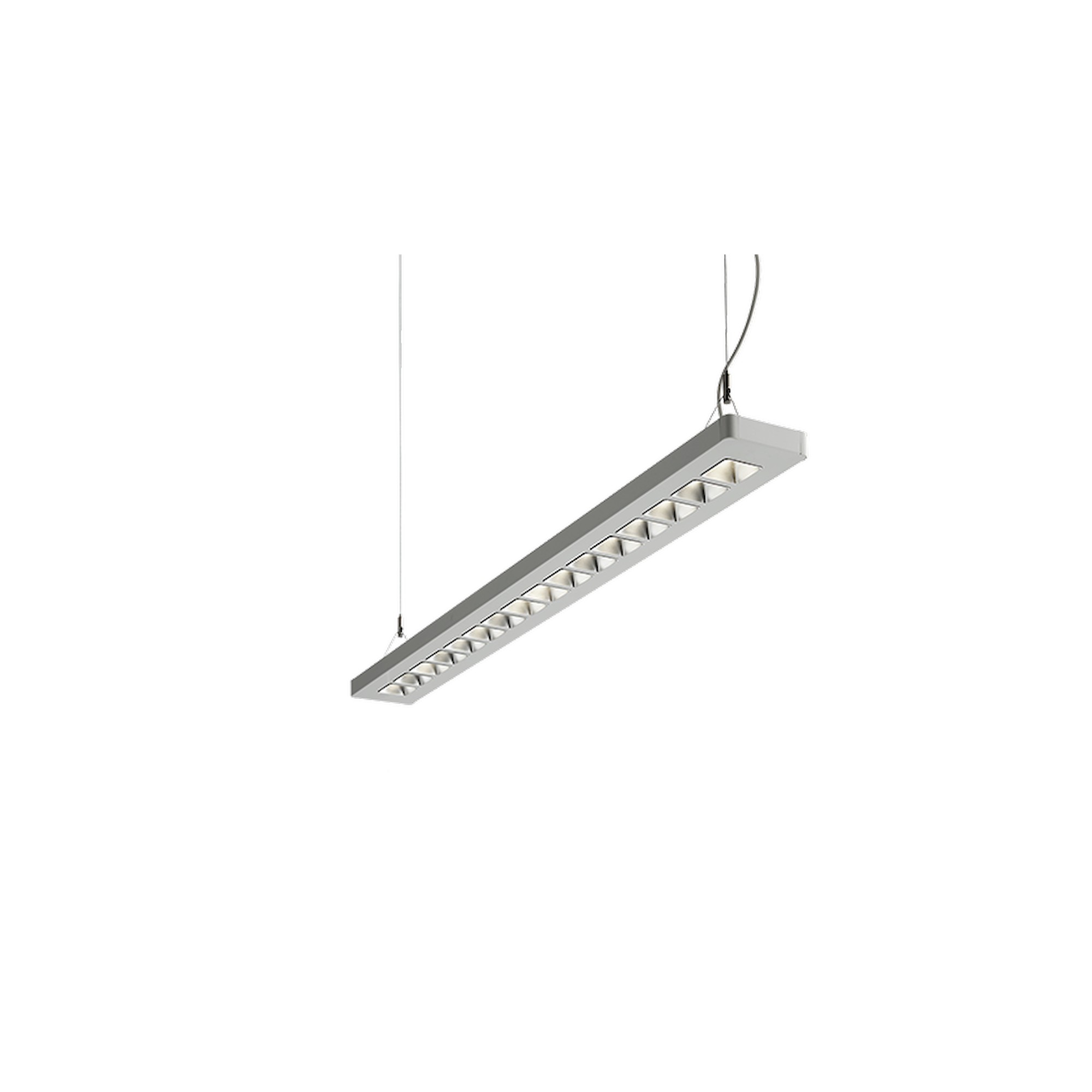 Glamox C77-P125x1200 Pendelleuchte, 6577 lm, 3000 K, schaltbar