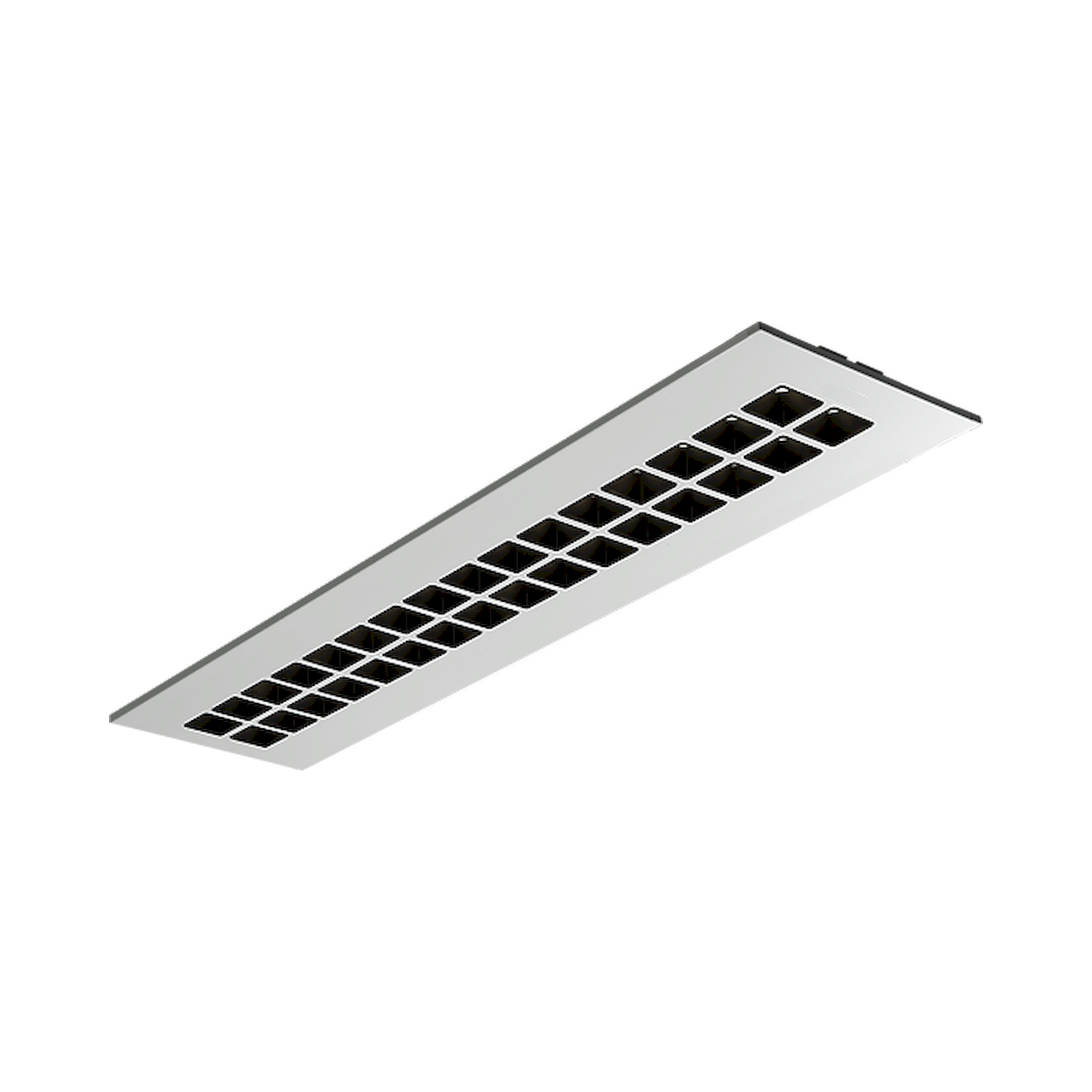 Glamox C77100091. Innenraumleuchten C77-R300x1200 WH 4000 DALI 830 LI 2xBM