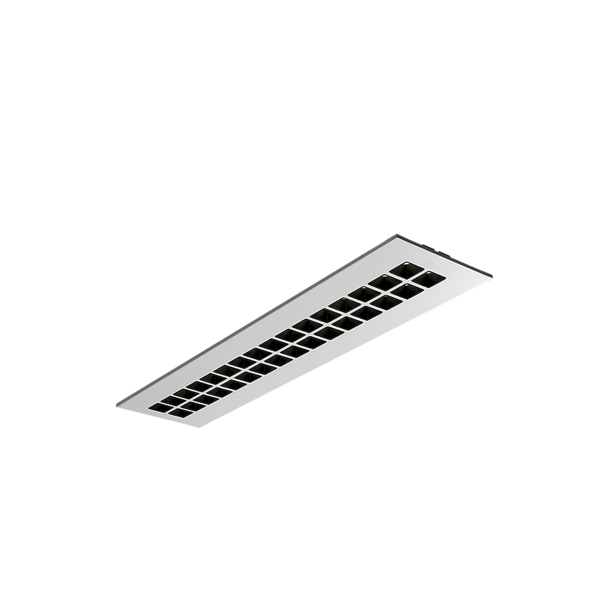 Glamox C77100096. Innenraumleuchten C77-R312x1250 WH 3000 DALI 840 LI 2xBM