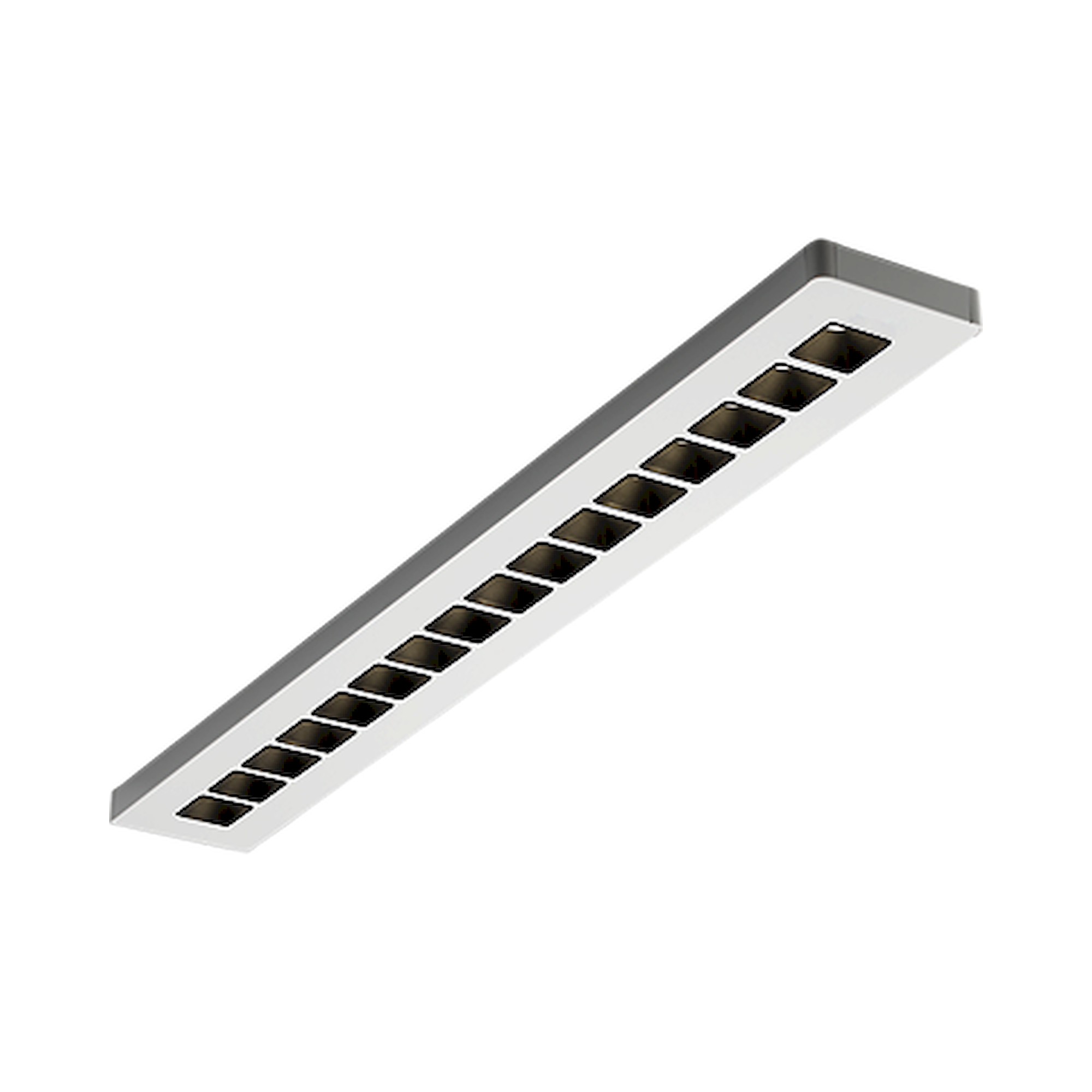 Glamox C77-S150x1500 Anbauleuchte, 2304 lm, 4000 K, DALI-dimmbar