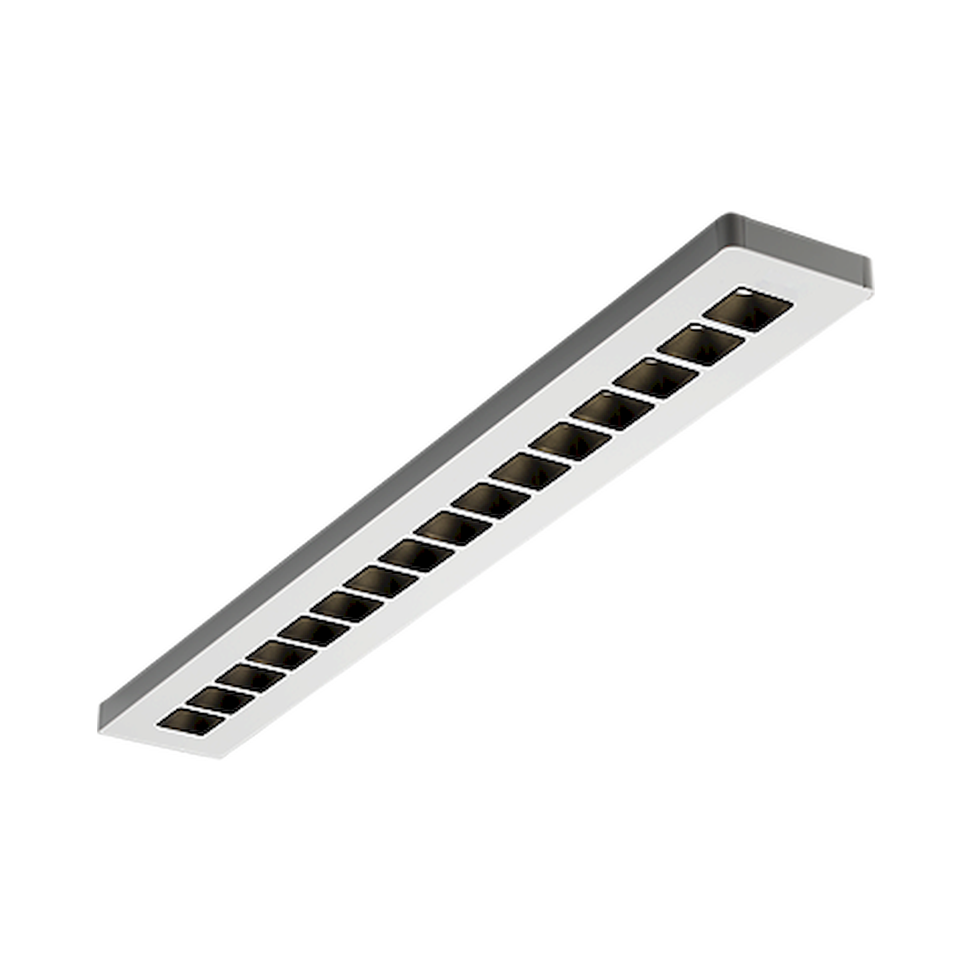 Glamox C77100123. Innenraumleuchten C77-S150x1500 WH 3000 DALI 840 BM