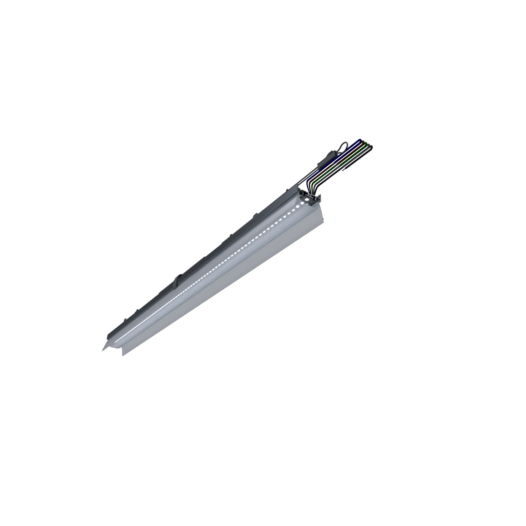 Glamox C80547511. Systemleuchten C80-SR/RR1402 G2 LU 4500 HO HF 830 DIF