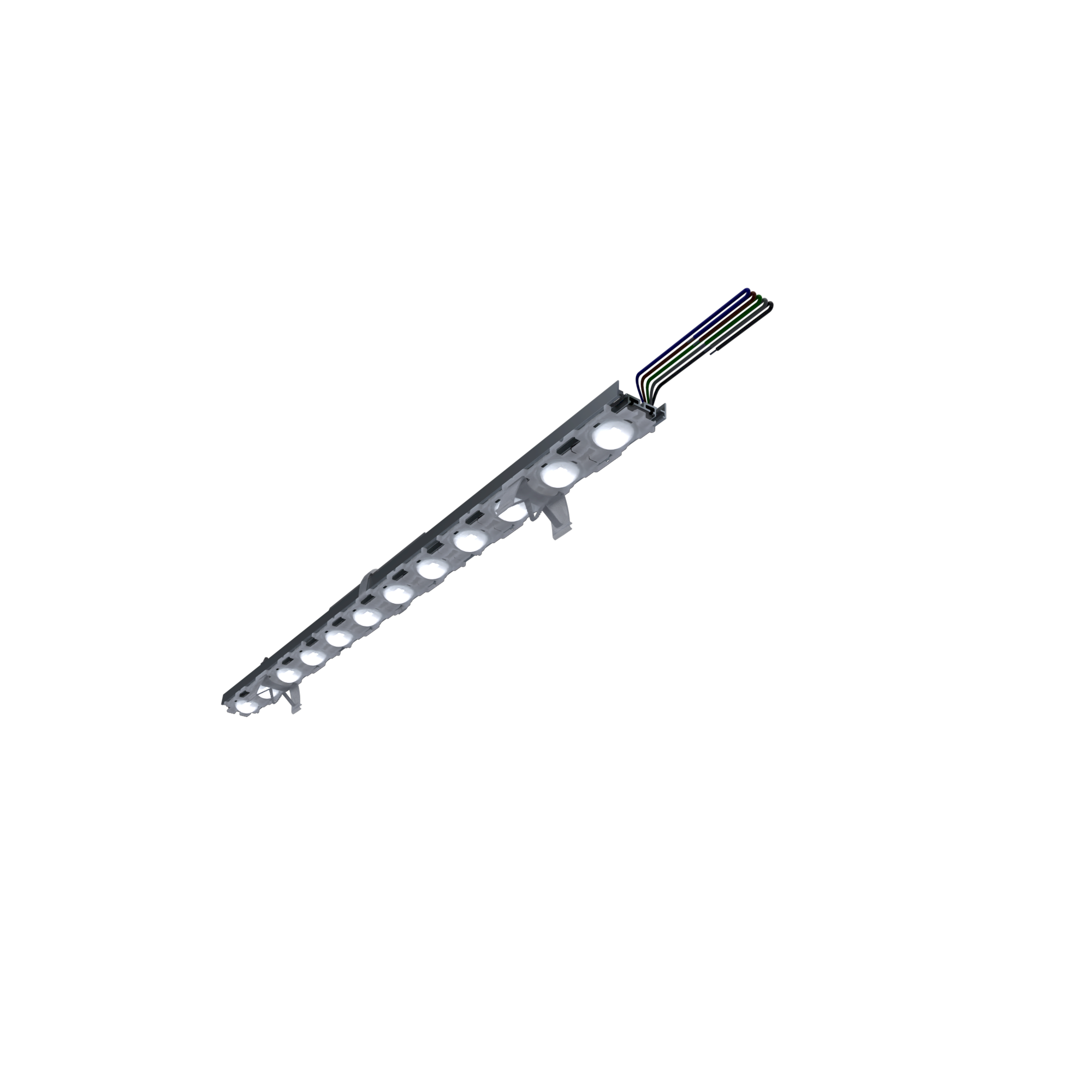 Glamox C80547494. Systemleuchten C80-SR/RR1682 G2 LU 6000 HO DALI 830 REF