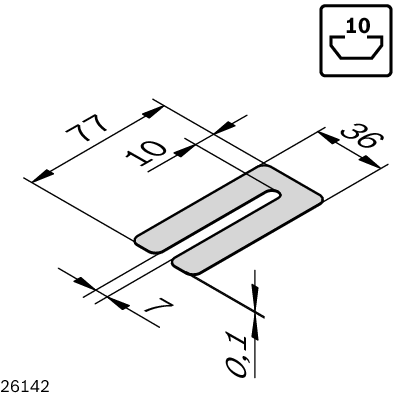 Dimensional drawing 8981535890