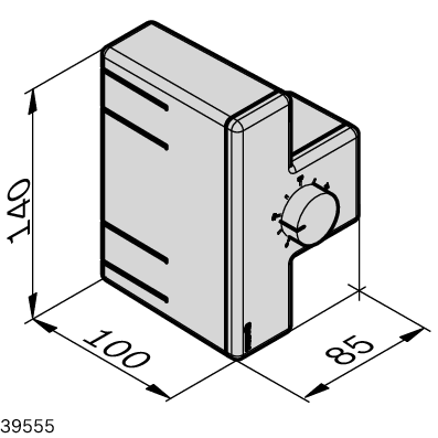 Dimensional drawing 3842563247
