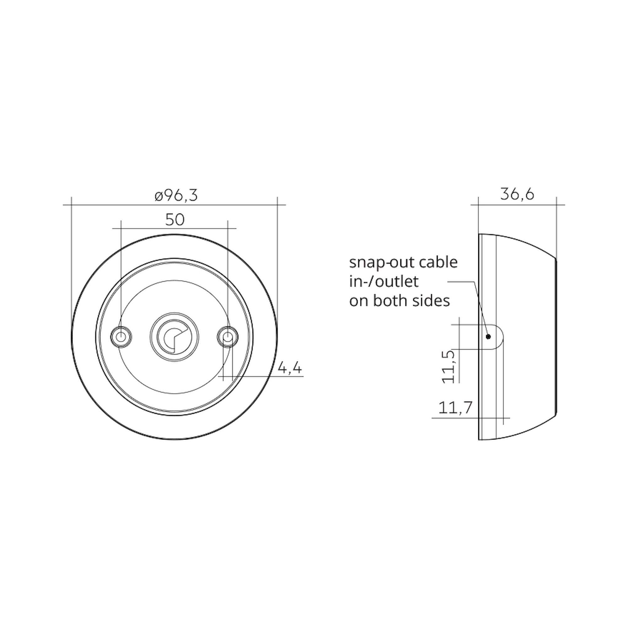 Glamox LMS DALI-2 PIR CLS SENSOR-S 5M