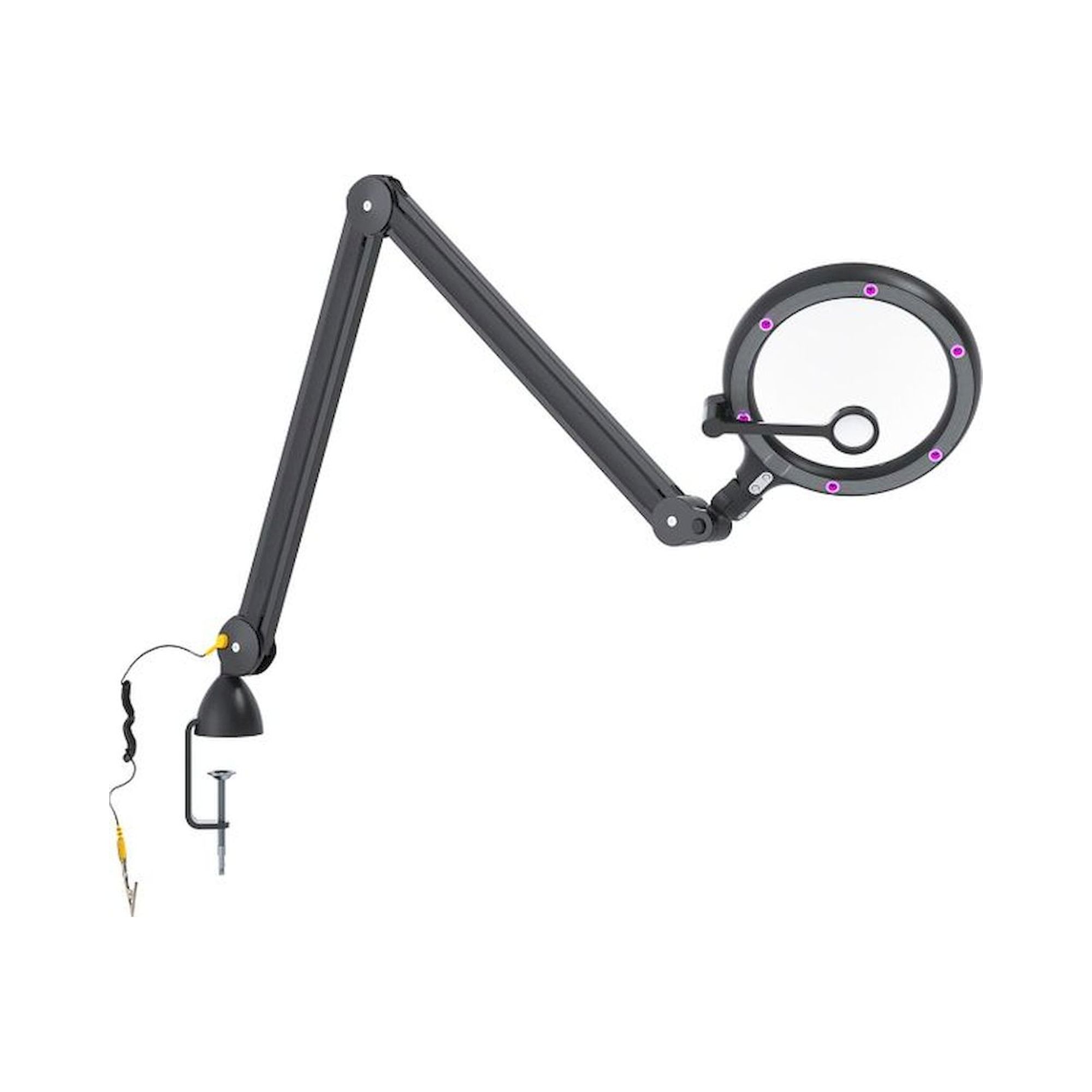 Daylight E25101. iQ Lupenleuchte LED, ESD Version, mit Tages- und UV-Licht