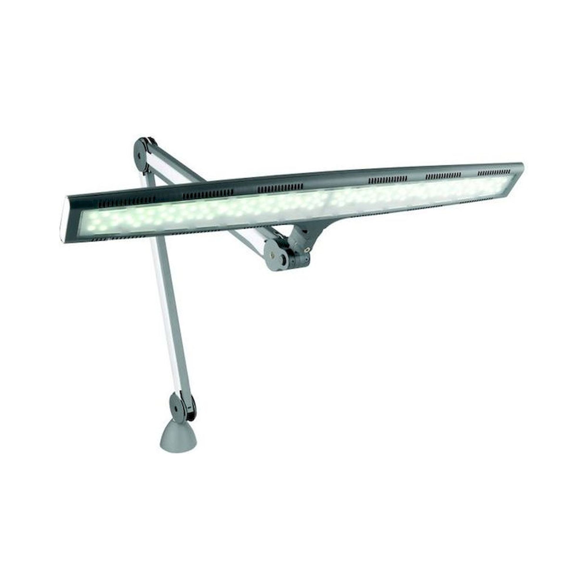 Daylight E35600. LED Arbeitsplatzleuchte Luminos, grau