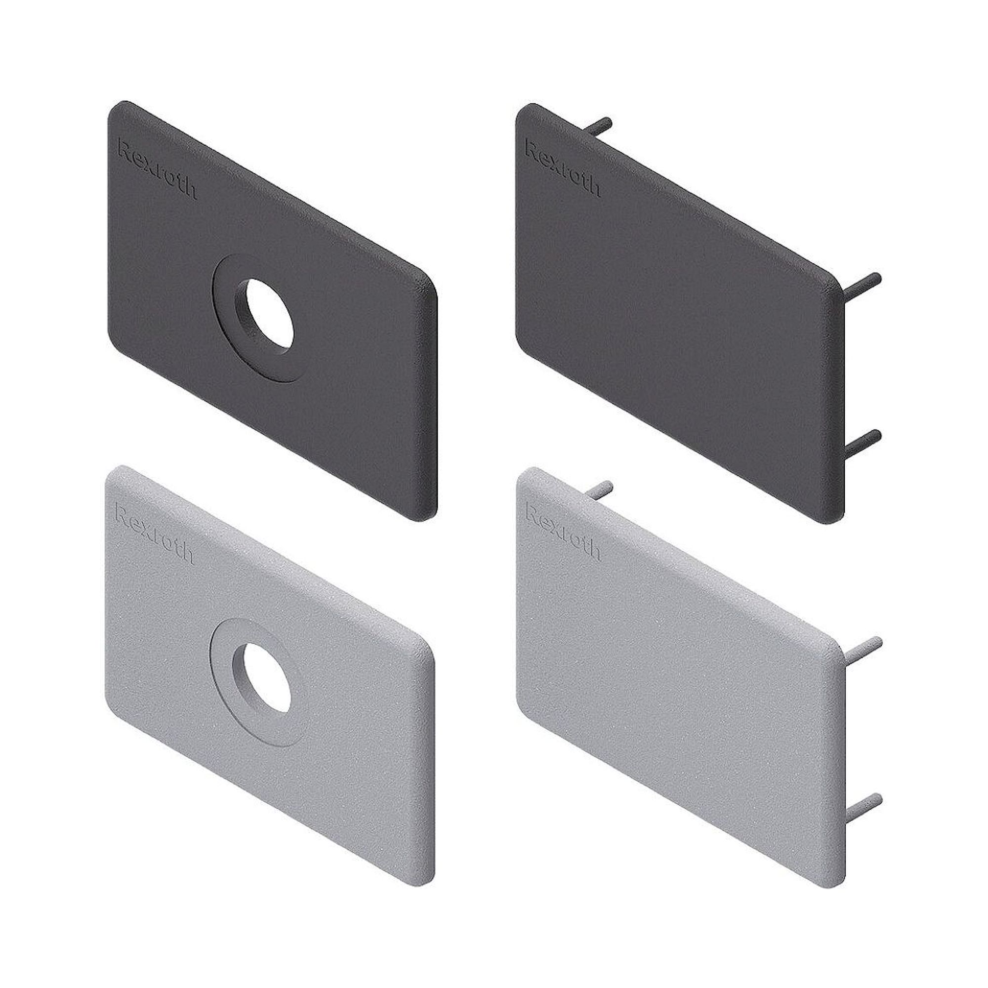 Bosch Rexroth 3842551050. Abdeckkappe, 60X90, D16.3, grey