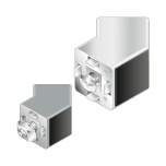 Bosch Rexroth 3842554449. Verbinder 45° 40X40 ESD