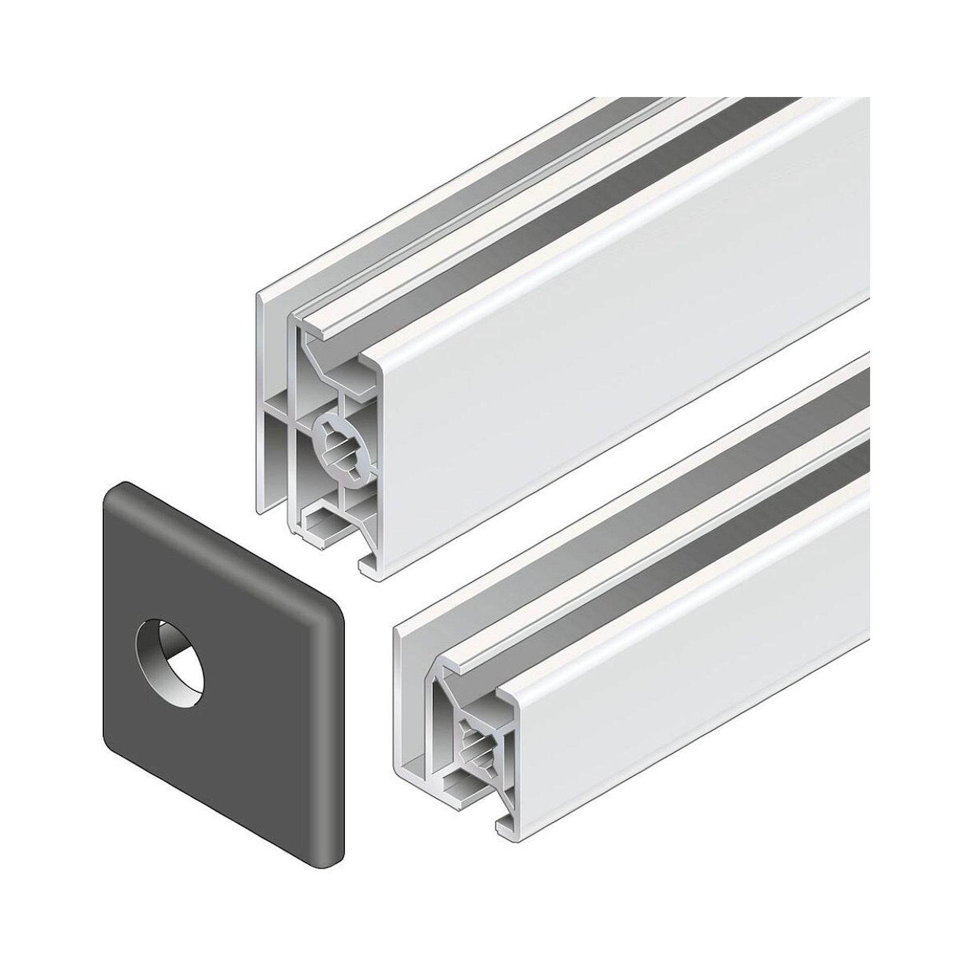 Bosch Rexroth 3842557238. Rahmenprofil 30X45 WG30 L=6170