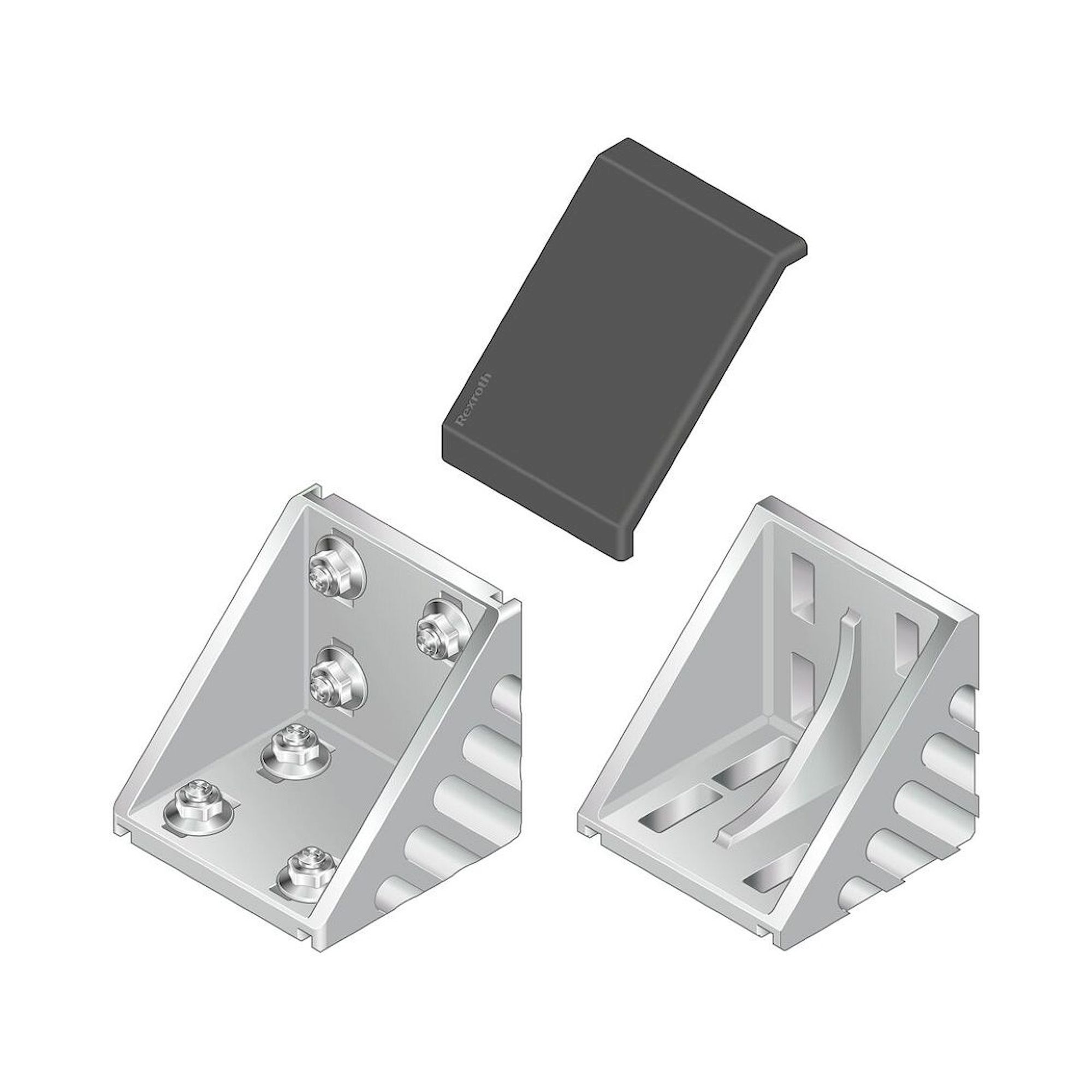 Bosch Rexroth 3842548868. Abdeckkappe, GUS Set 90X90 grey