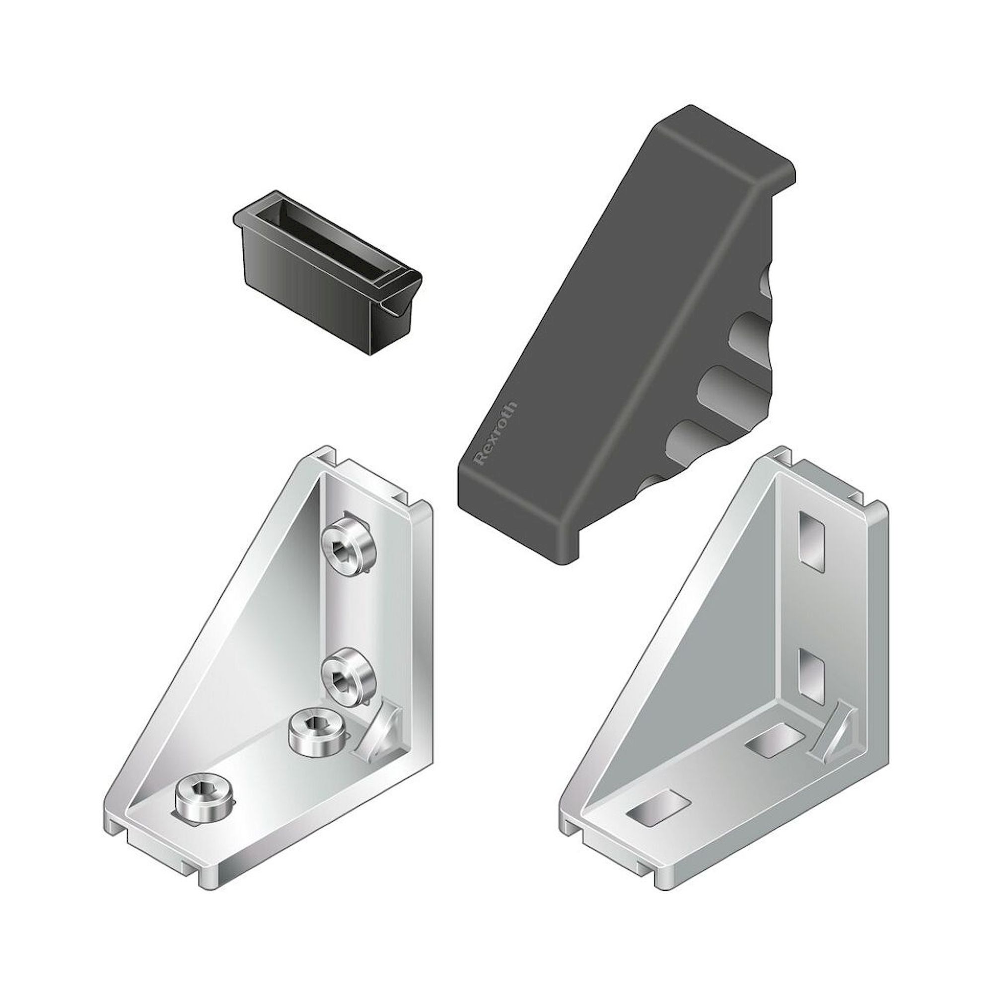 Bosch Rexroth 3842548848. Abdeckkappe, GUS Set 30X60 grey