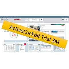 Bosch Rexroth 3842557110. Software license, ActiveCockpit 10 users