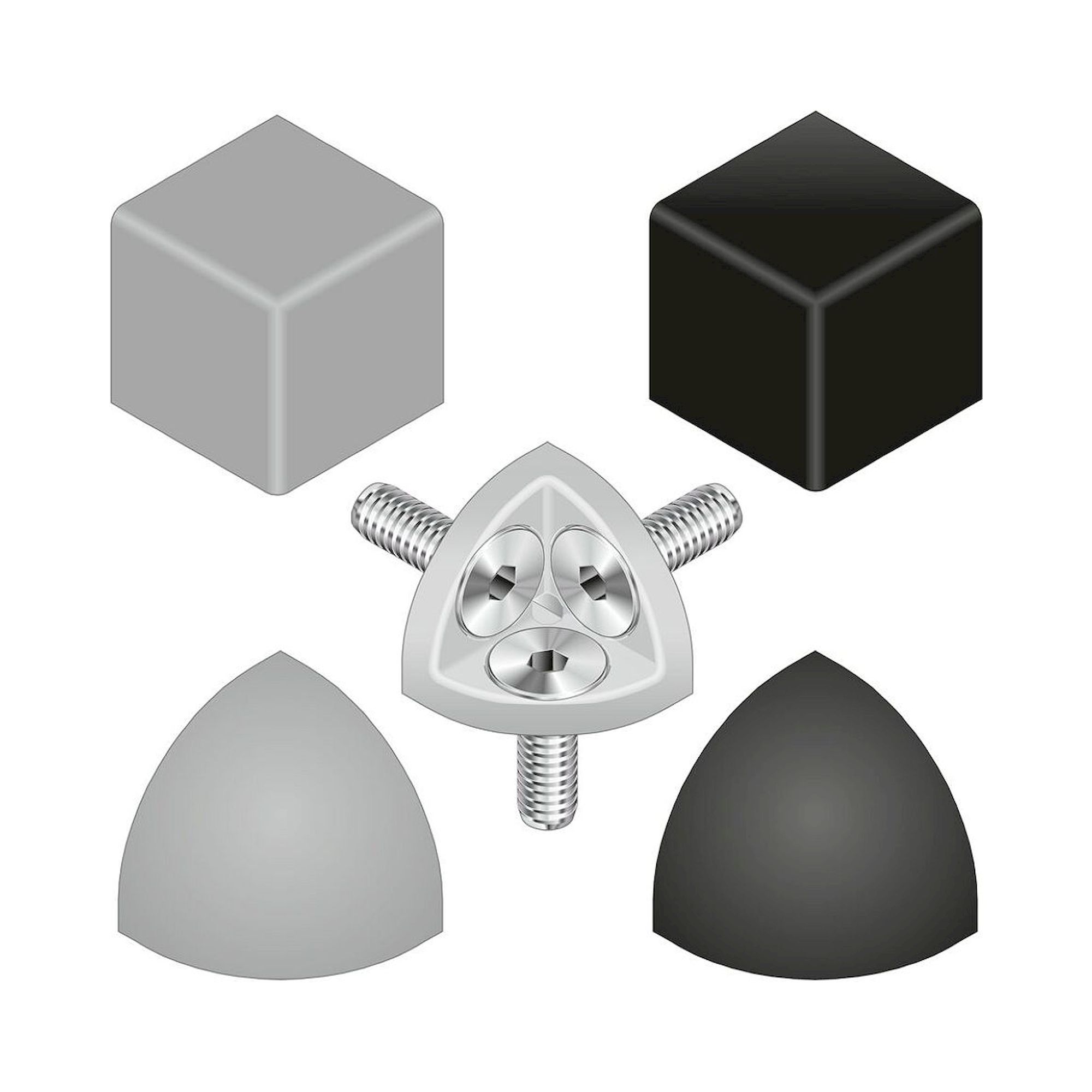 Bosch Rexroth 3842548723. Abdeckkappe, W45X45,ESD