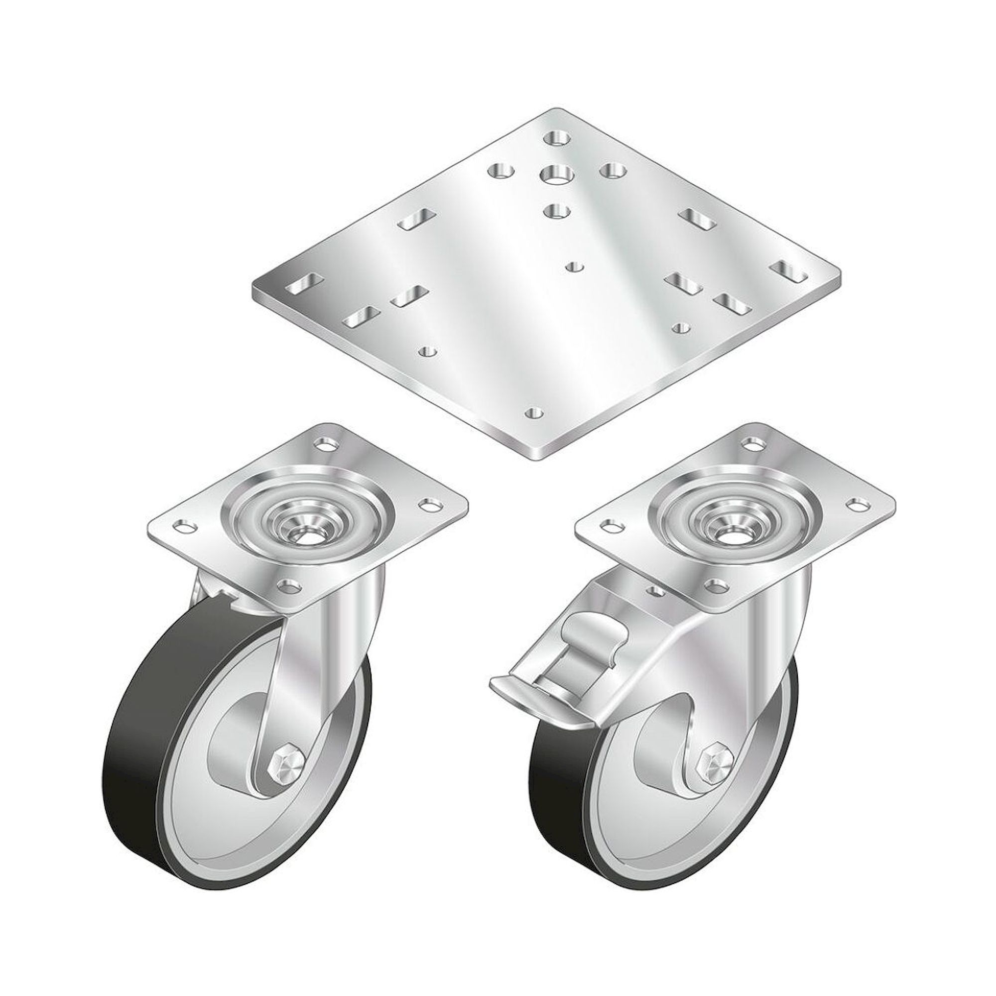 Bosch Rexroth 3842562058. Lenkrolle D160 PATH