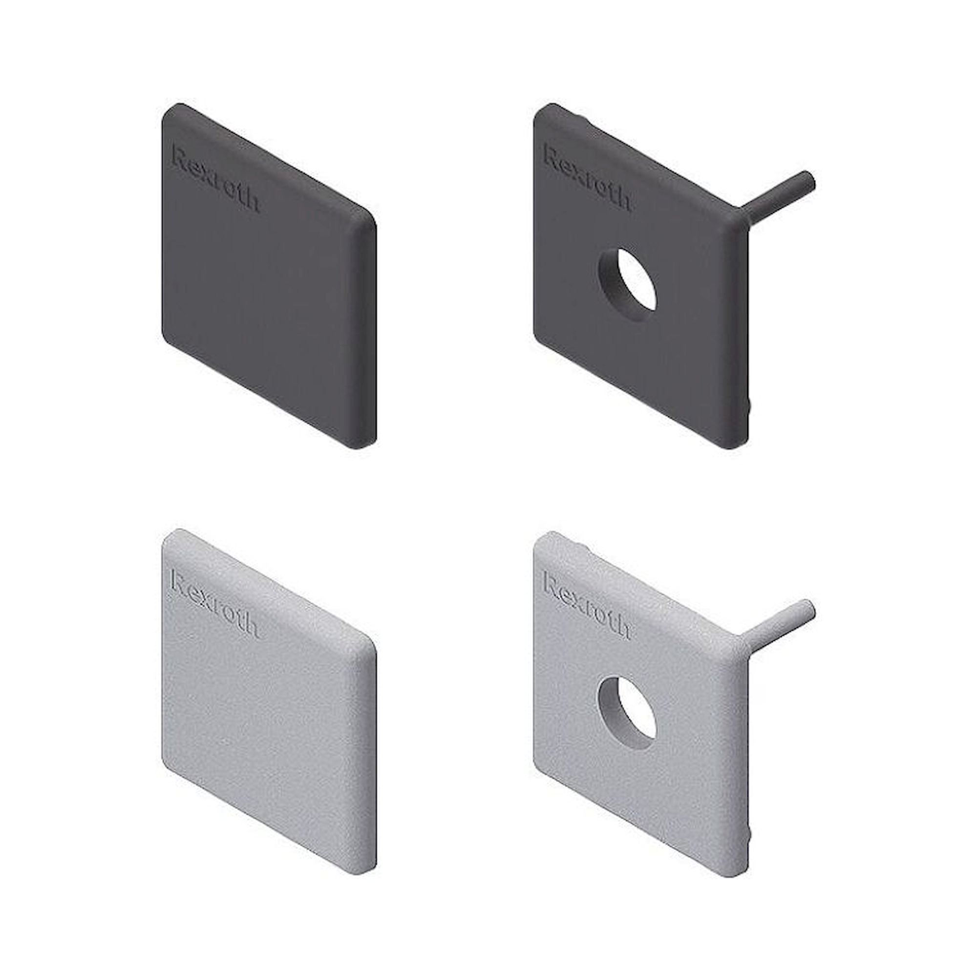 Bosch Rexroth 3842548744. Abdeckkappe, 30X30,grey