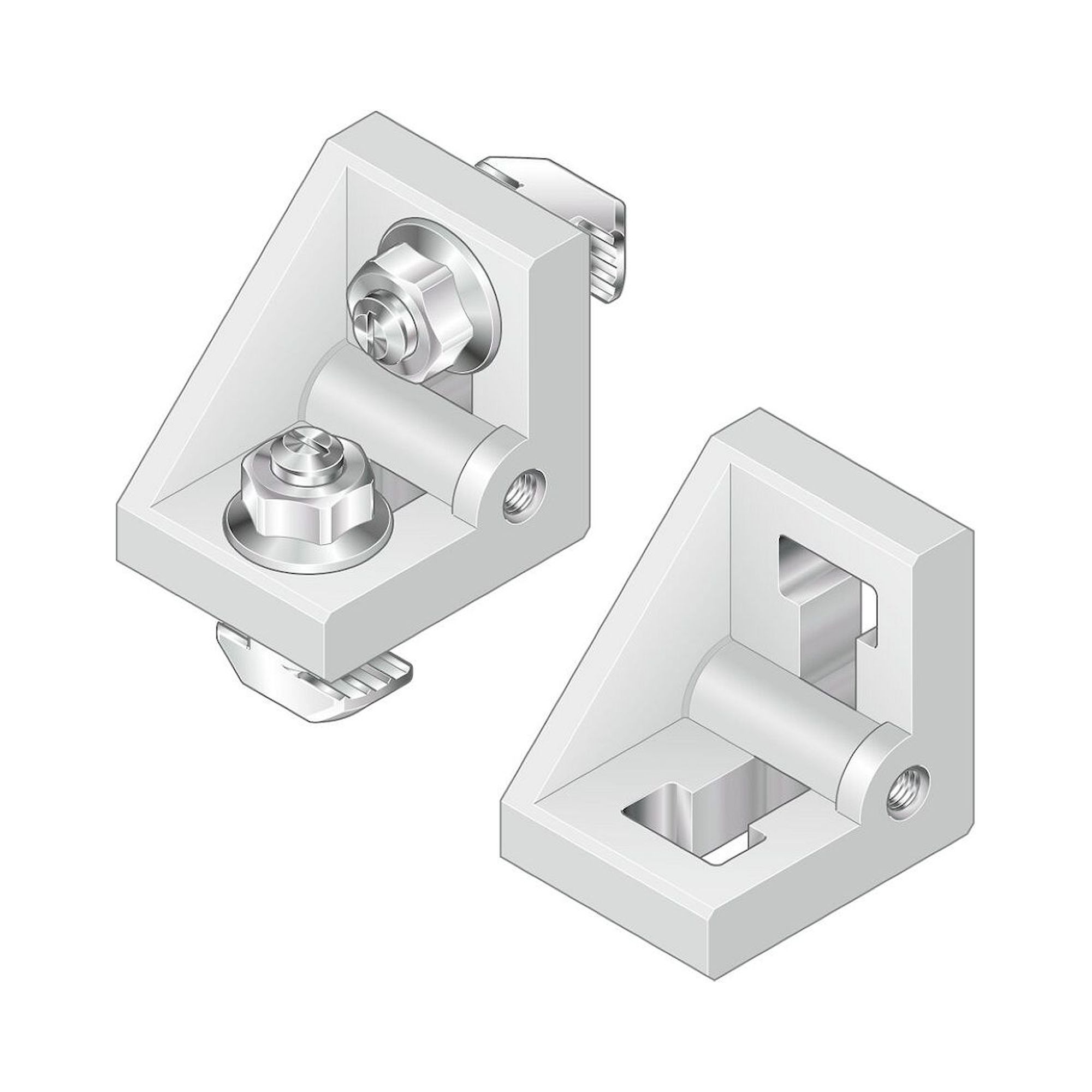 Bosch Rexroth 3842536670. Winkel, S 20X20 Set