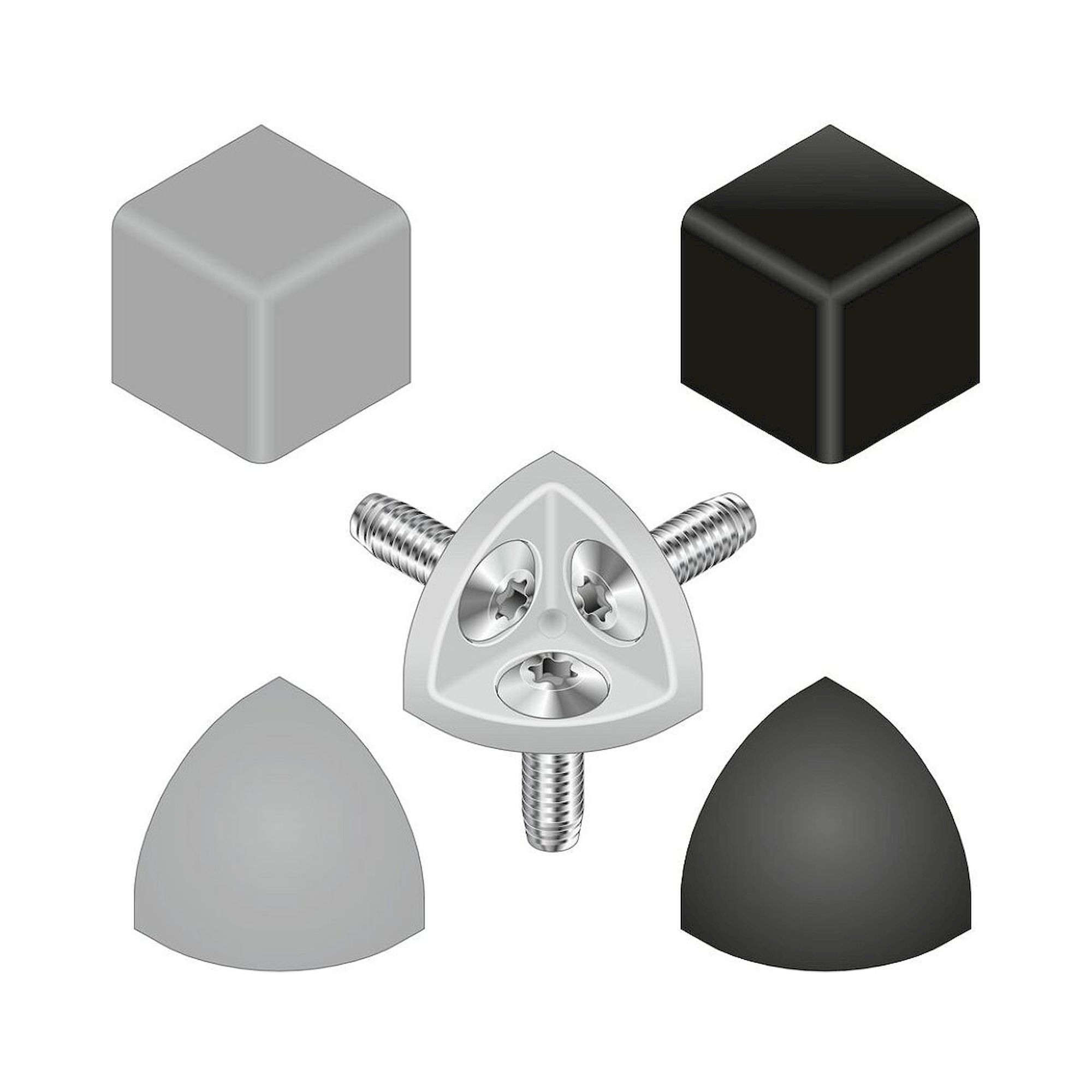 Bosch Rexroth 3842529404. Eckwinkel, R40X40 Set