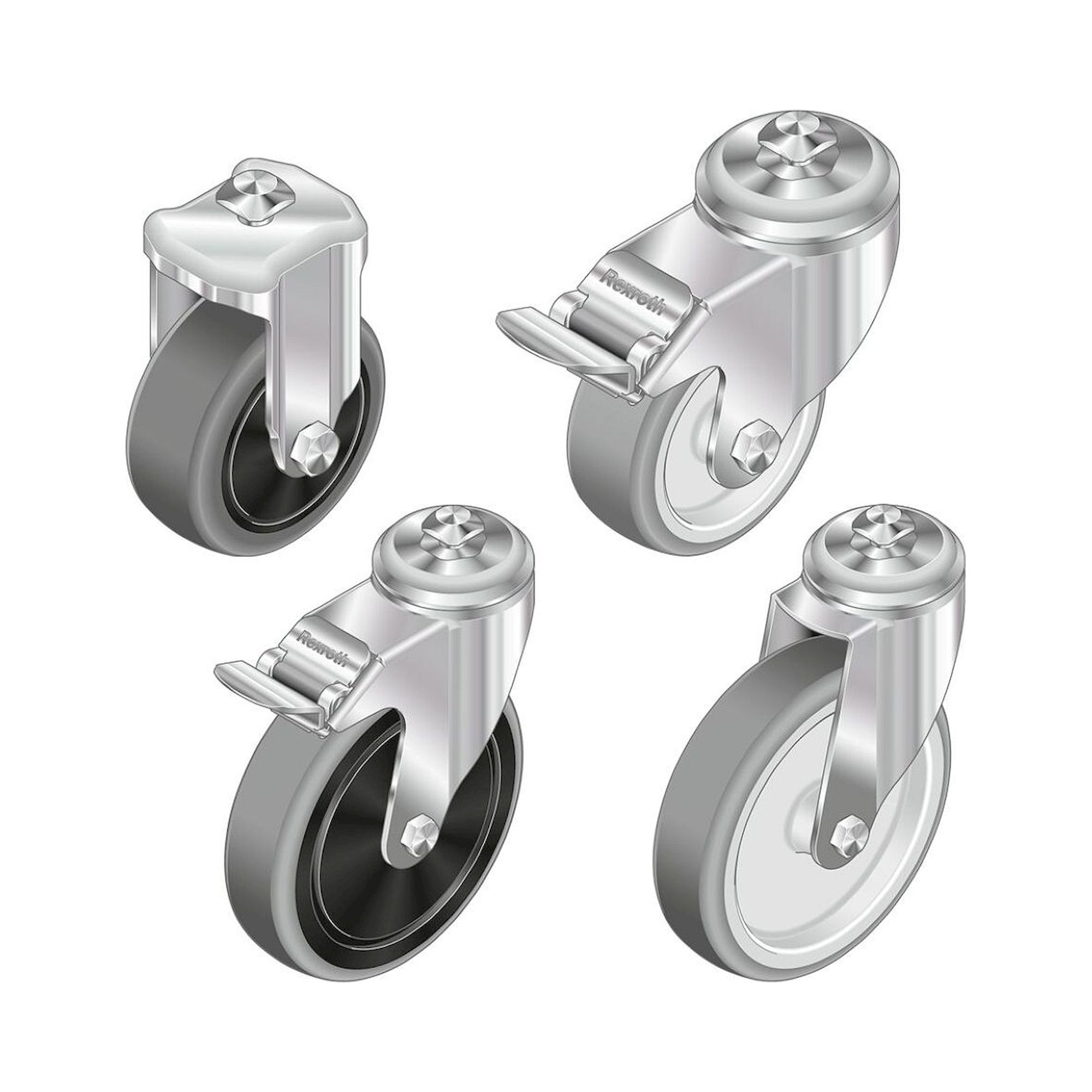 Bosch Rexroth 3842541226. Lenkrolle, D80 F