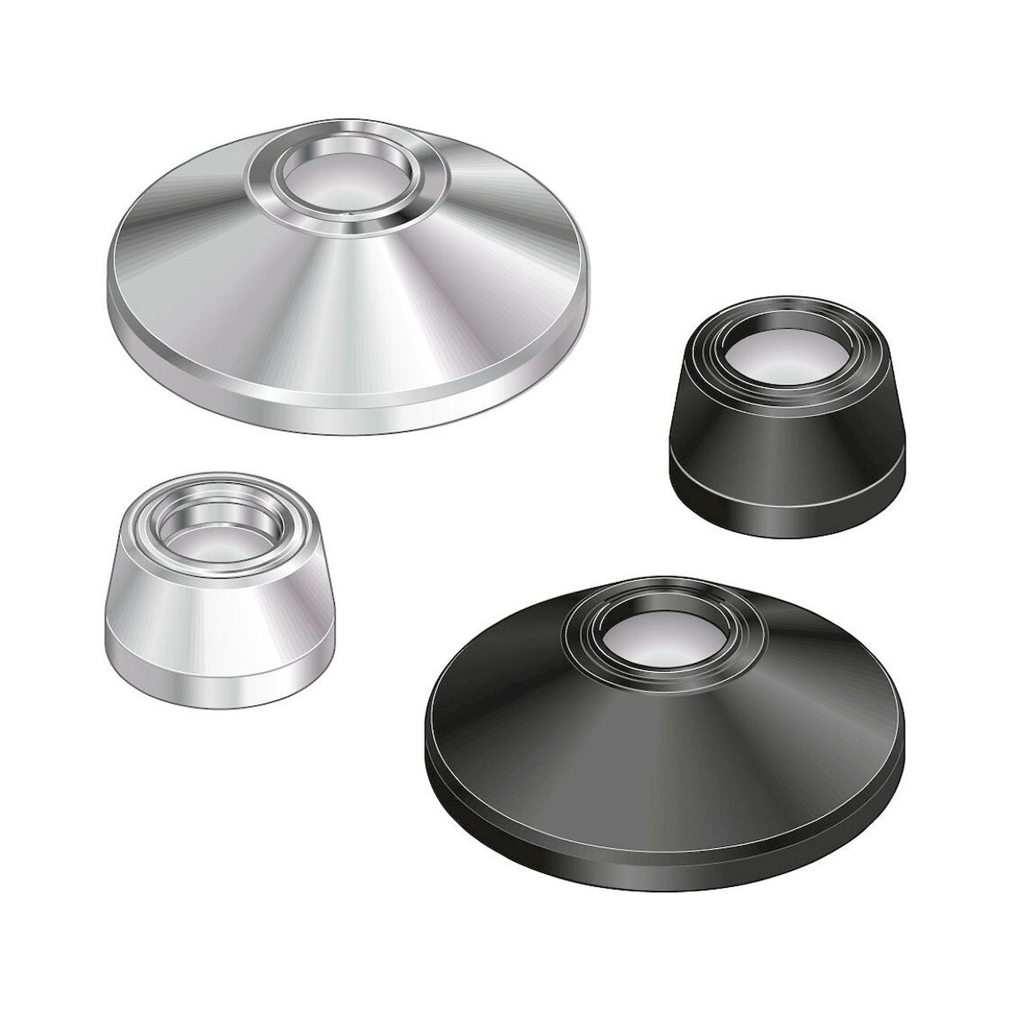 Bosch Rexroth 3842538676. FussPlatte, D44 ZN schwarz