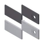 Bosch Rexroth 3842548756. Abdeckkappe, 45X90,grey