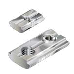 Bosch Rexroth 3842536669. Swivel-in sliding block groove 6 steel, stainless M4