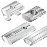 Bosch Rexroth 3842530316. Swivel-in sliding block groove 10 steel, stainless M8
