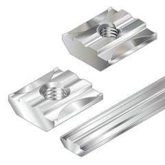 Bosch Rexroth 3842523140. Sliding block groove 6 steel, stainless, M4
