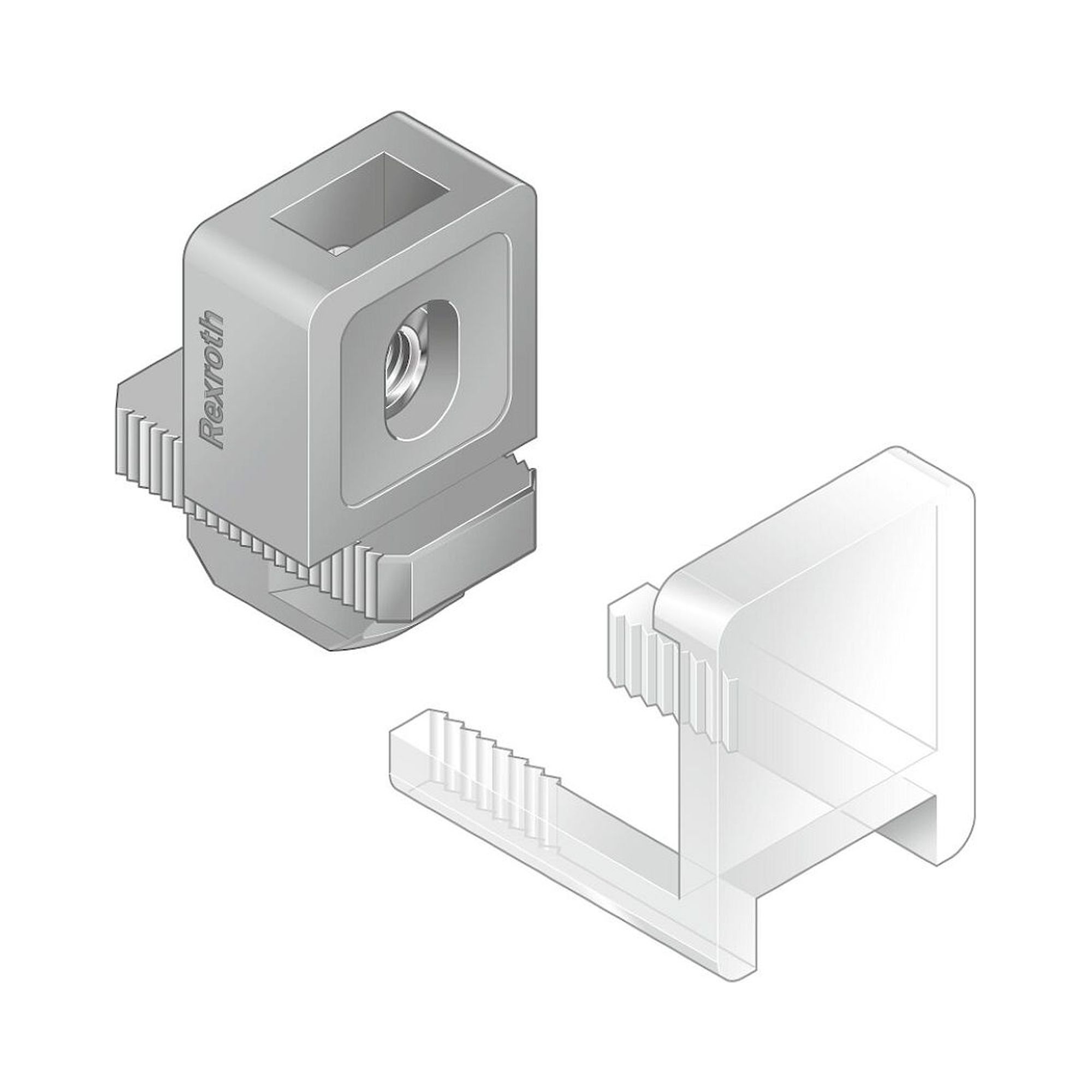 Bosch Rexroth 3842548834. Variofix-Block, 10,VarioFIX,grey