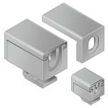 Bosch Rexroth 3842548838. Variofix-Block, S, N8, 30 mm, grey