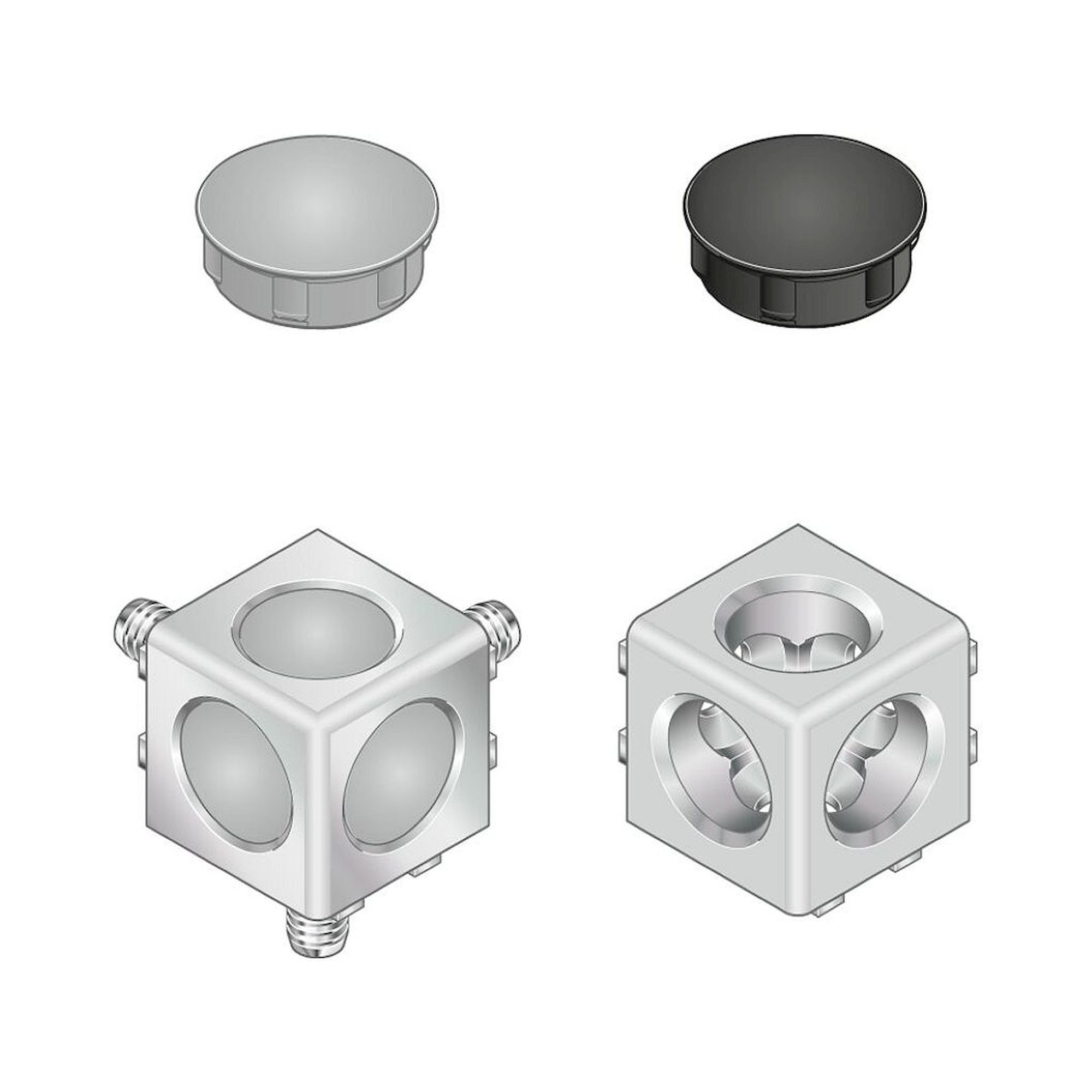 Bosch Rexroth 3842523872. Würfelverbinder, 20/3