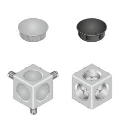 Bosch Rexroth 3842549865. Cubic connector 30/3 set designLINE
