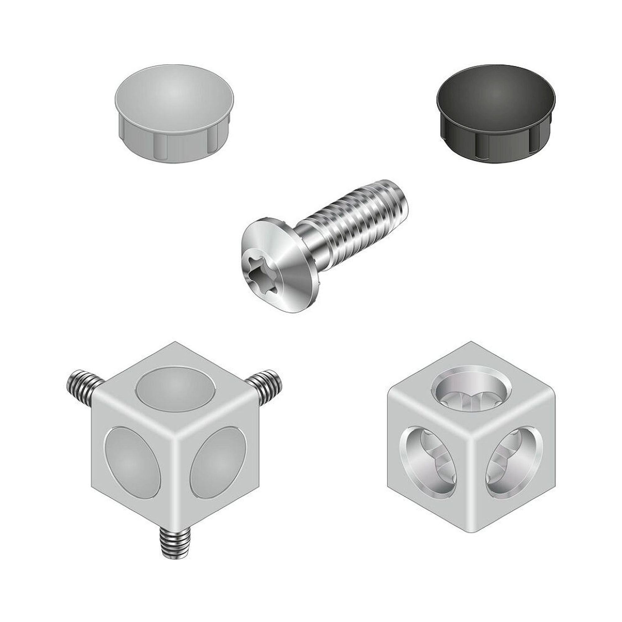 Bosch Rexroth 3842529011. Würfelverbinder, 40/3