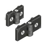 Bosch Rexroth 3842554458. Scharnier, PA 30X30 grey