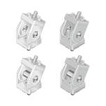 Bosch Rexroth 3842538687. Gelenk, 45X45 SUPPORT Silver