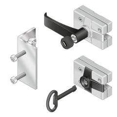 Bosch Rexroth 3842525821. Door lock for swing and sliding doors, standard locking