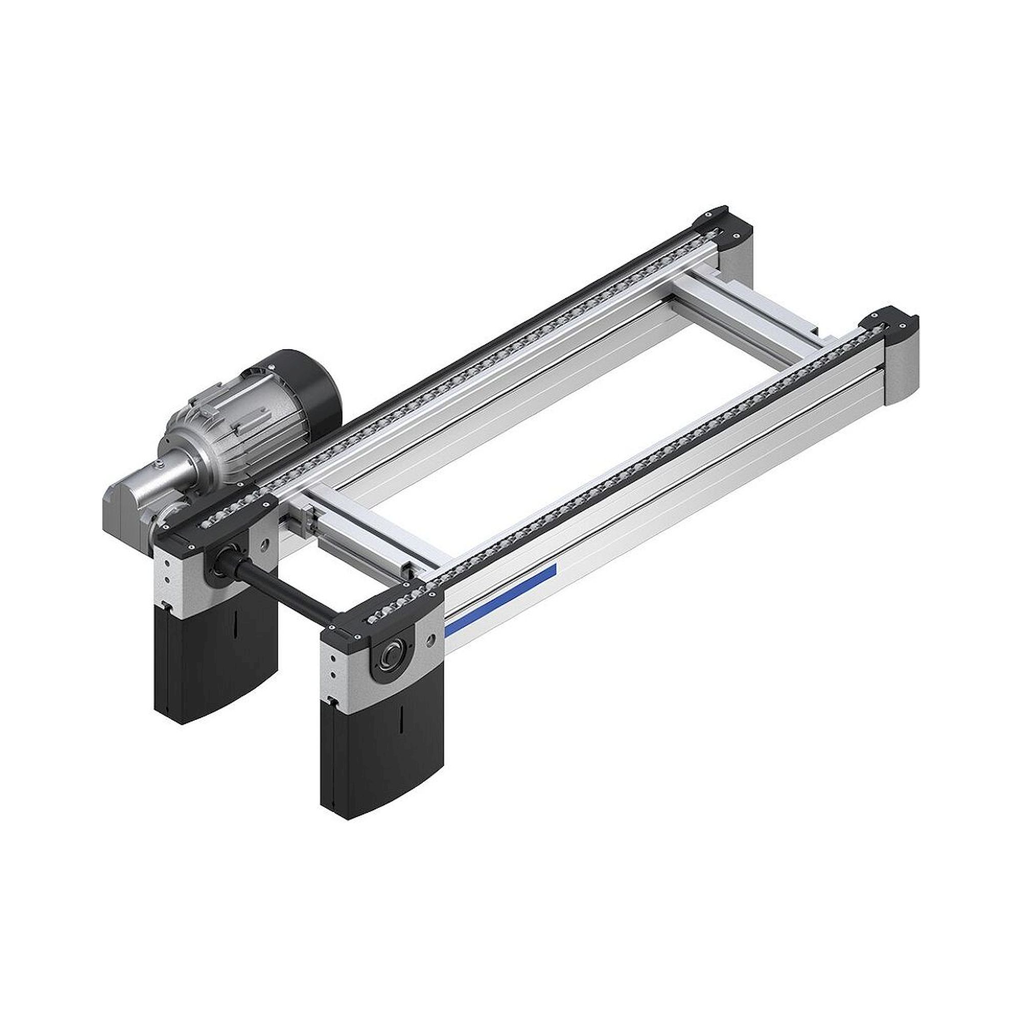 Bosch Rexroth 3842999904-1000. Bandstrecke, BS 2/R-300. 1000 mm Mit Kst Kette Mts