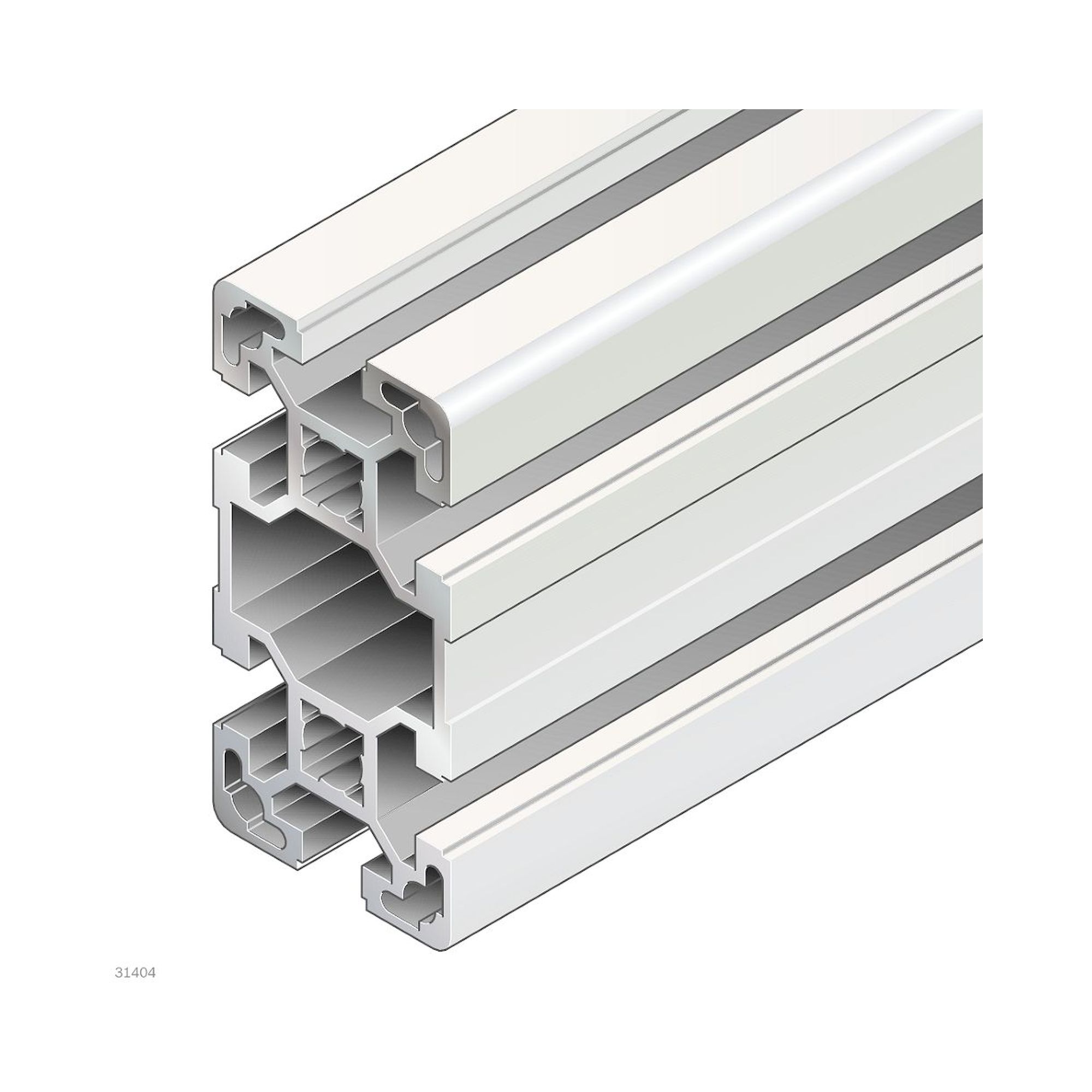 Bosch Rexroth 3842529341. Strebenprofil, 40X80L 12X6070mm