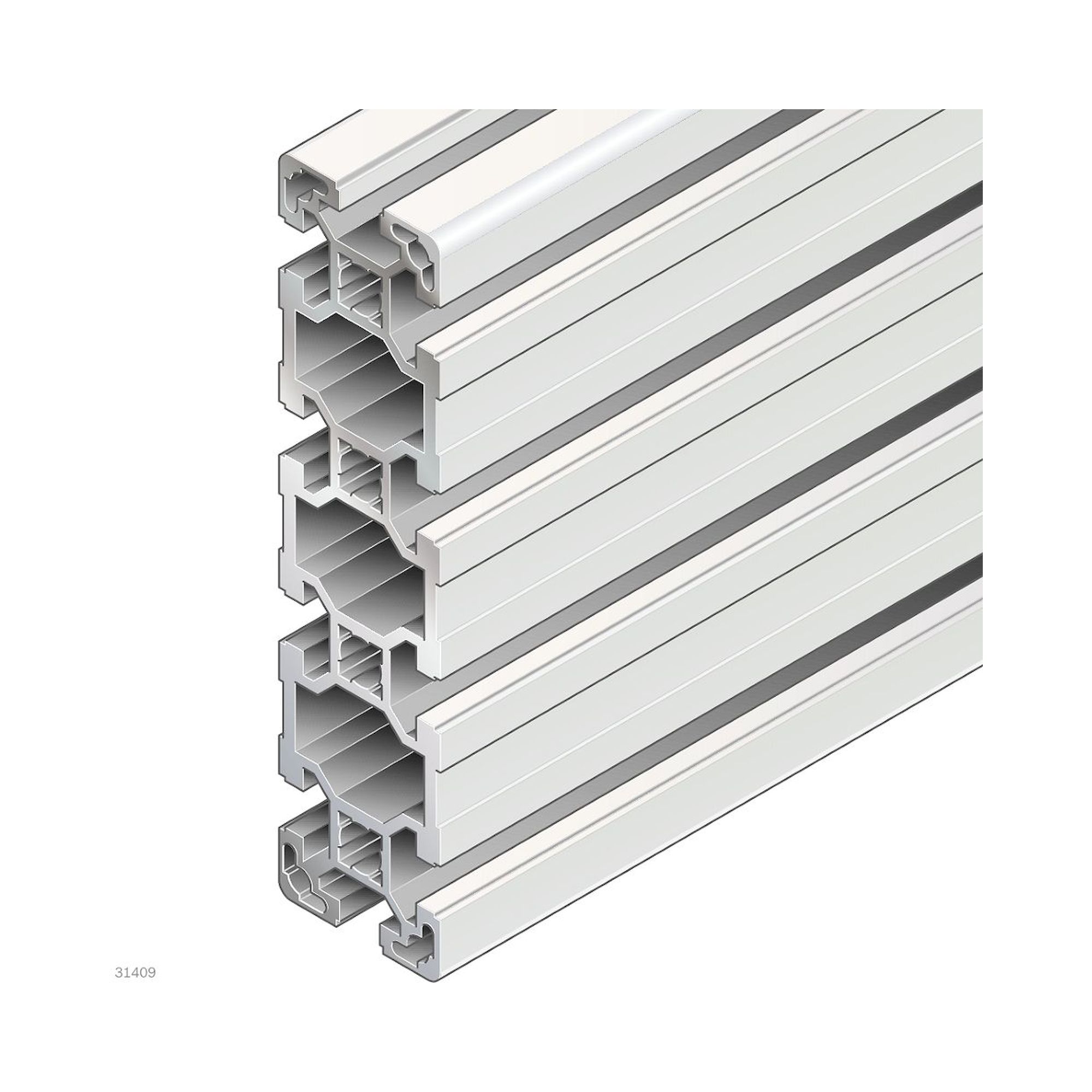 Bosch Rexroth 3842529345. Strebenprofil, 40X160L 6X6070mm